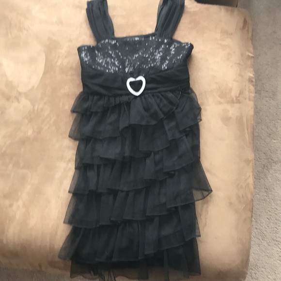 Girls concert black dress - Picture 3 of 4